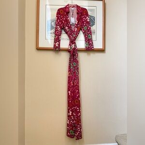 DIANE VON FURSTENBERG Abigail maxi wrap dress